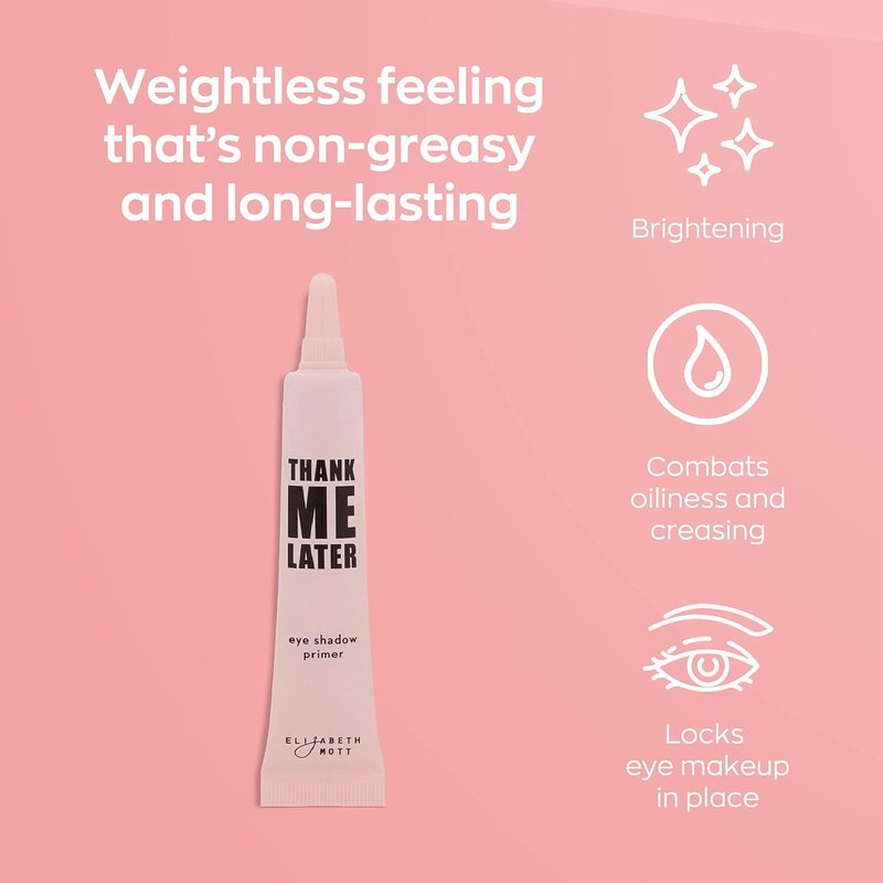Thank Me Later Eye Primer & Hair Oil Set - Long-Lasting Makeup & Nourishing Hair Care | 10g & 80ml