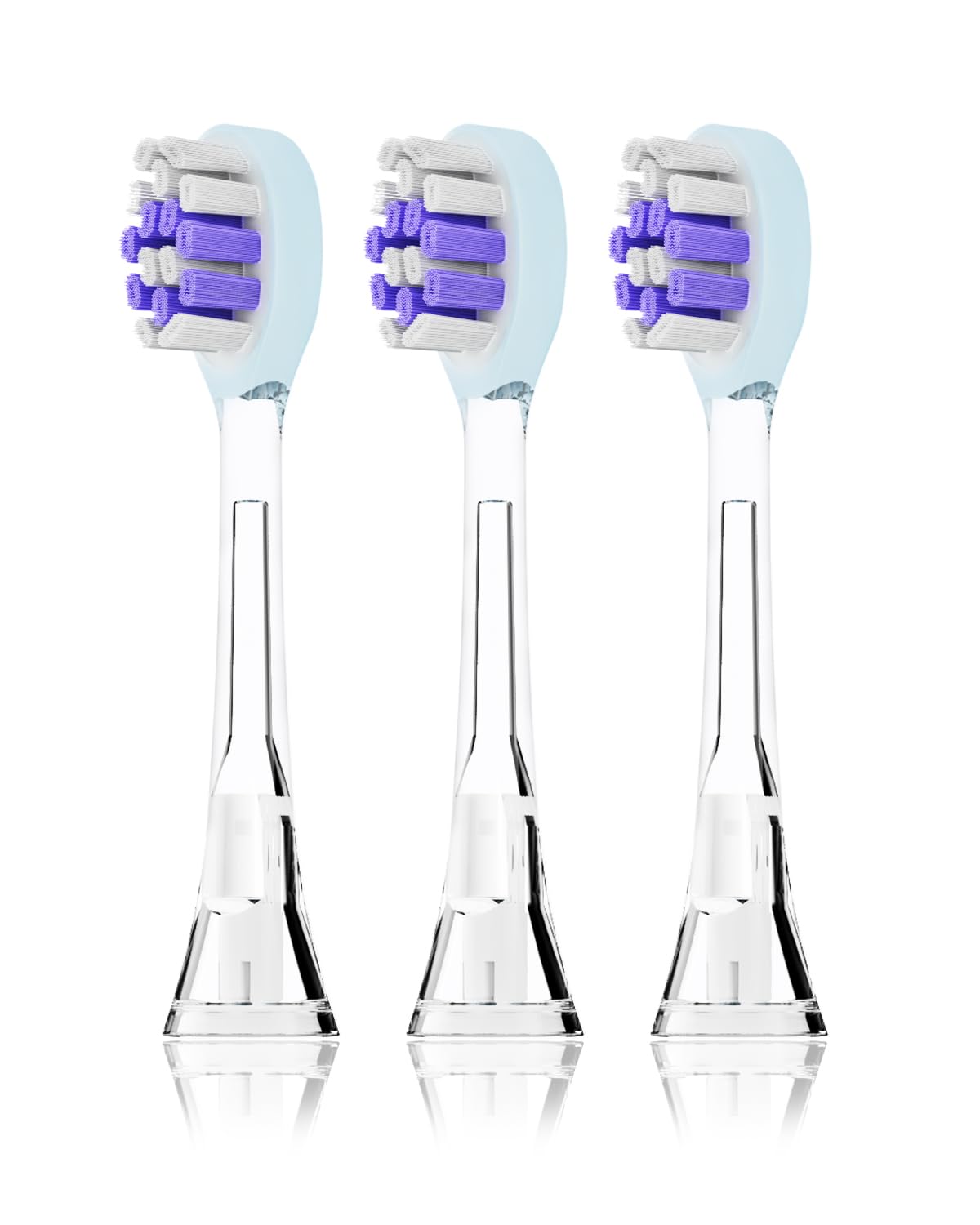 Acelike Kids Electric Toothbrush with UV Mode，Oscillation and Vibration Toothbrush, Cute Ice Cream Appearance, Silicone Anti Slip Handle, 4 Modes & 2-Min Smart Timer, One Charge Last 60 Days (Blue)