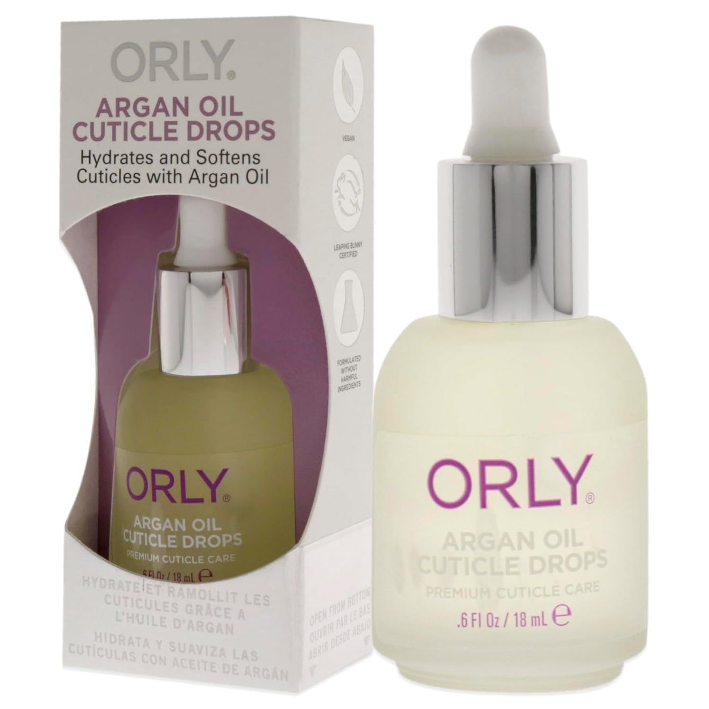 Argan Oil Cuticle Drops - Nourishing Treatment for Healthy Nails | 0.6 oz