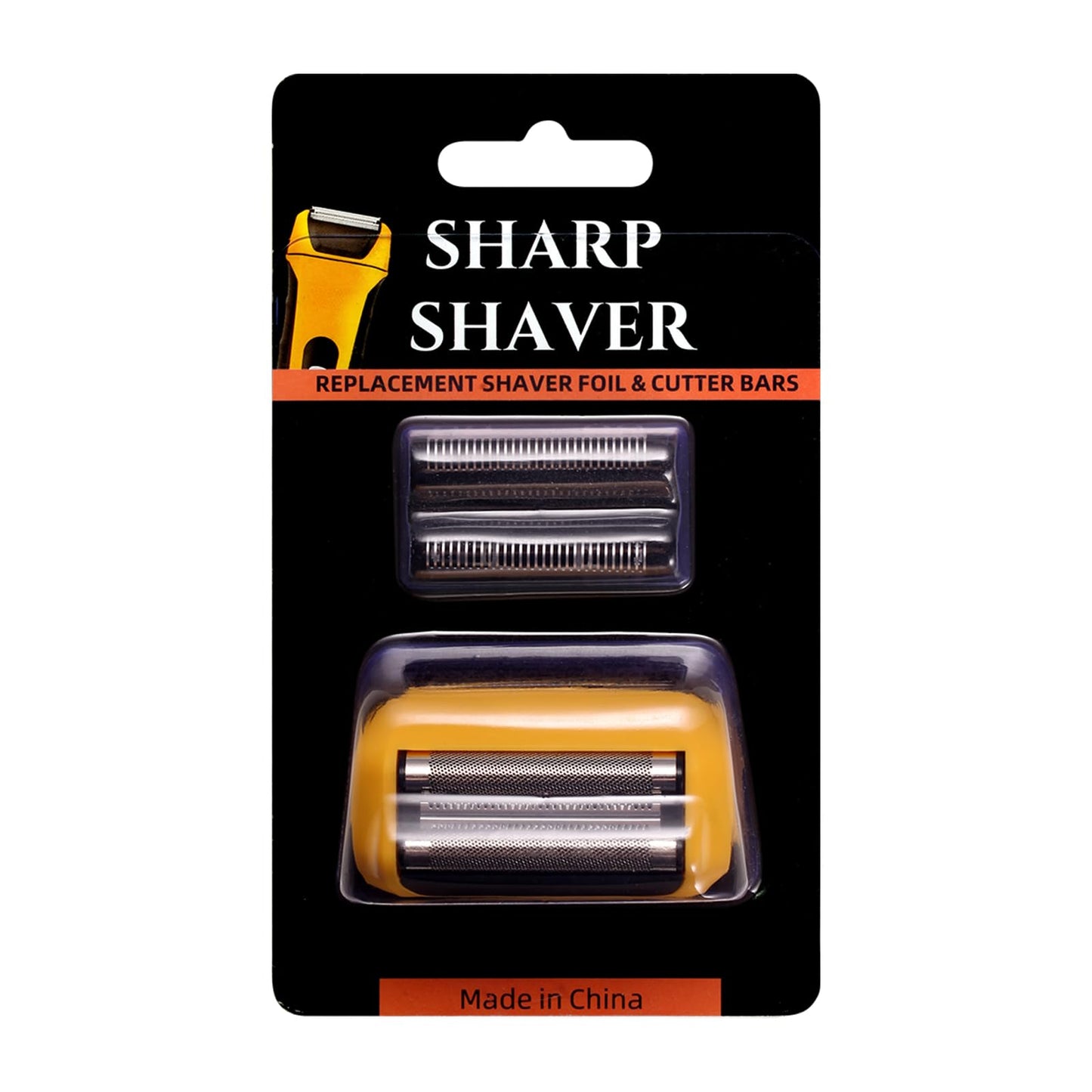 7045-100 Yellow Shaver Head Replacement Foils&Cutters and Head Compatible with wahl Yellow lifeproof 7061 Series (Yellow 7045-2 PCS)