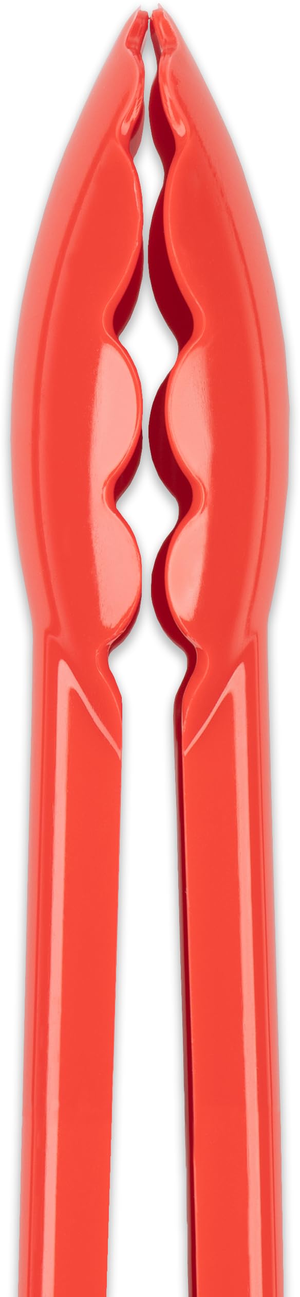 Carlisle FoodService Products Carly Salad Tong, 12" Utility Tong, Red, 1 Pack