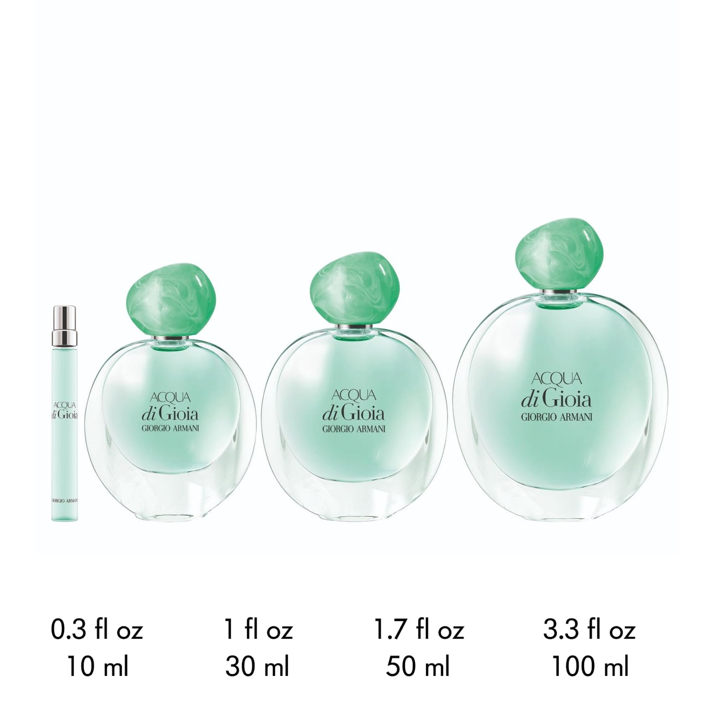 Armani Beauty – Acqua di Gioia – Eau de Parfum – Floral Fruity Fragance for Women – Primofiore Lemon, Water Jasmine, Cedarwood Notes - 1.6Fl Oz