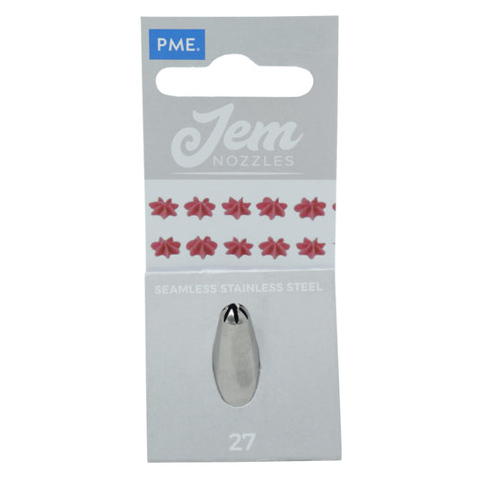 JEM Closed Star Piping Nozzle Decorating Tip #27