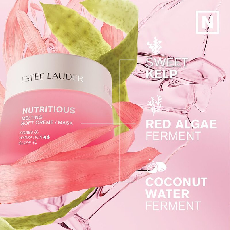 Estée Lauder Nutritious Melting Soft Cream - Niacinamide Face Moisturizer & Mask | Pore Minimizing Formula