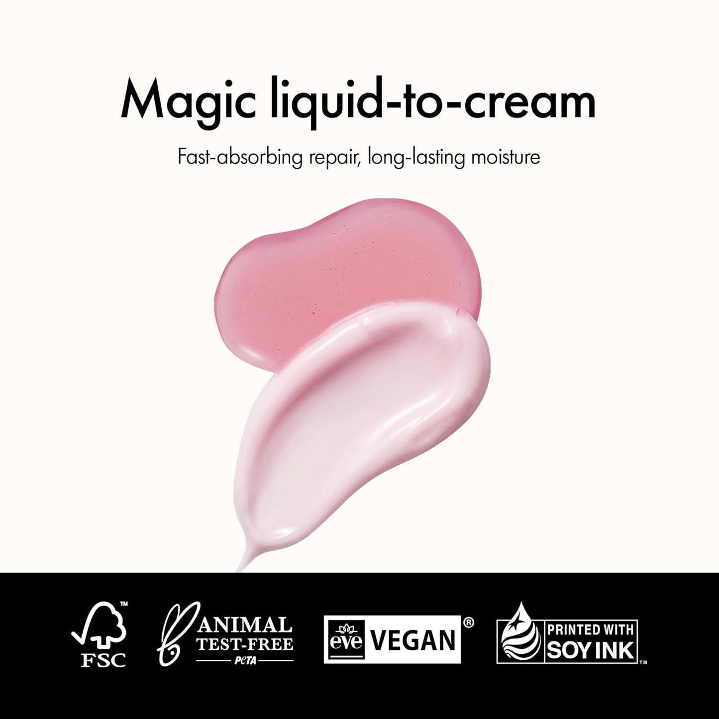 Rosy Night Hair Ampoule Treatment - Water-to-Cream Repair for Damaged Hair with Peptides & Amino Acids | 6.76 fl oz