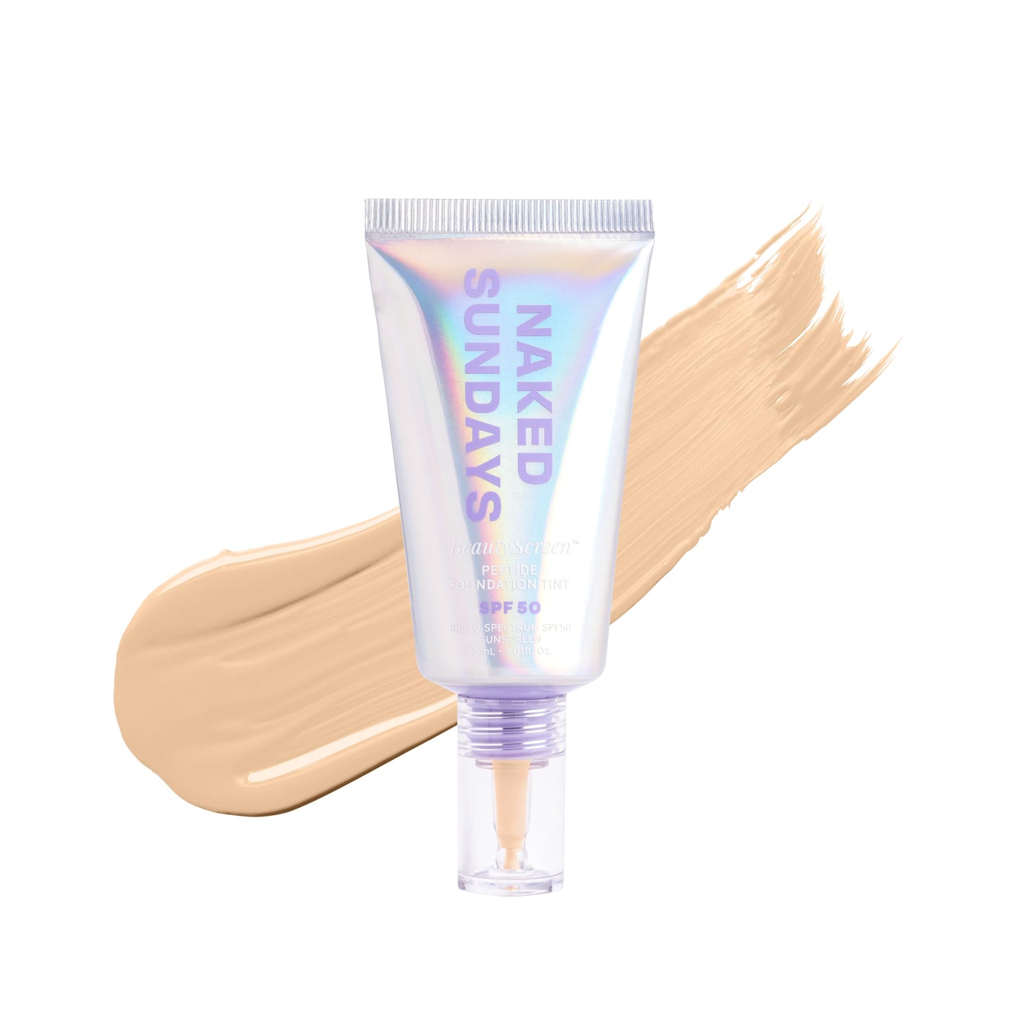 Naked Sundays SPF 50 2-in-1 Mineral Skin Tint, 2.5 Light Neutral, 1.01oz