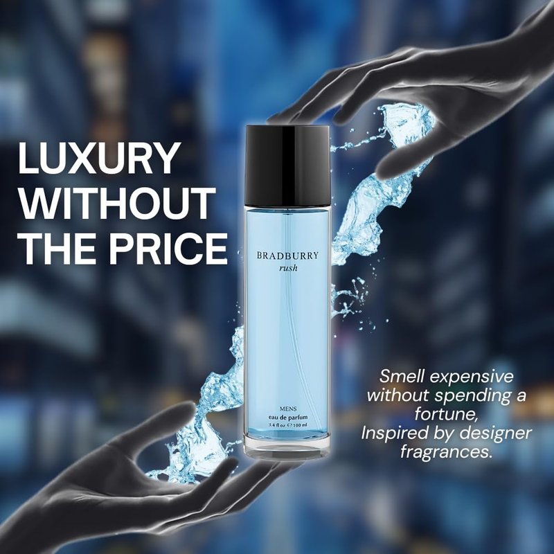 Sandora Fragrances Perfume for Men –INSPIRED by A WORLD RENOWNED MEN’S PERFUME – Artemisia, Violet Leaf, Nutmeg, Vetiver – Fresh, Spicy, Elegant, Long-Lasting Eau De Parfum 100ml (3.4 fl oz)