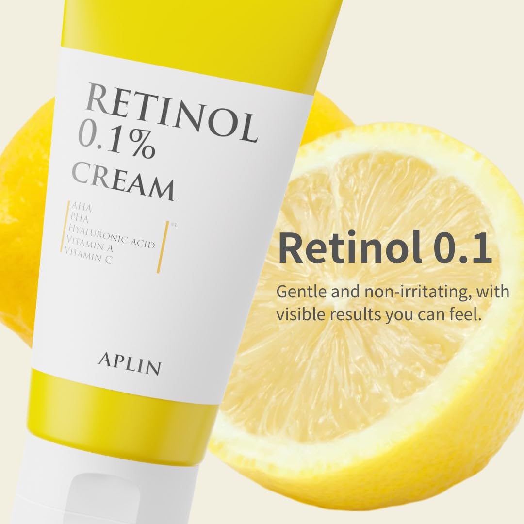 aplin RETINOL 0.1 CREAM/Skin Moisturizer/Facial Moisturizers Official/Korean Cosmetics/Korean Skin Care/RETINOL