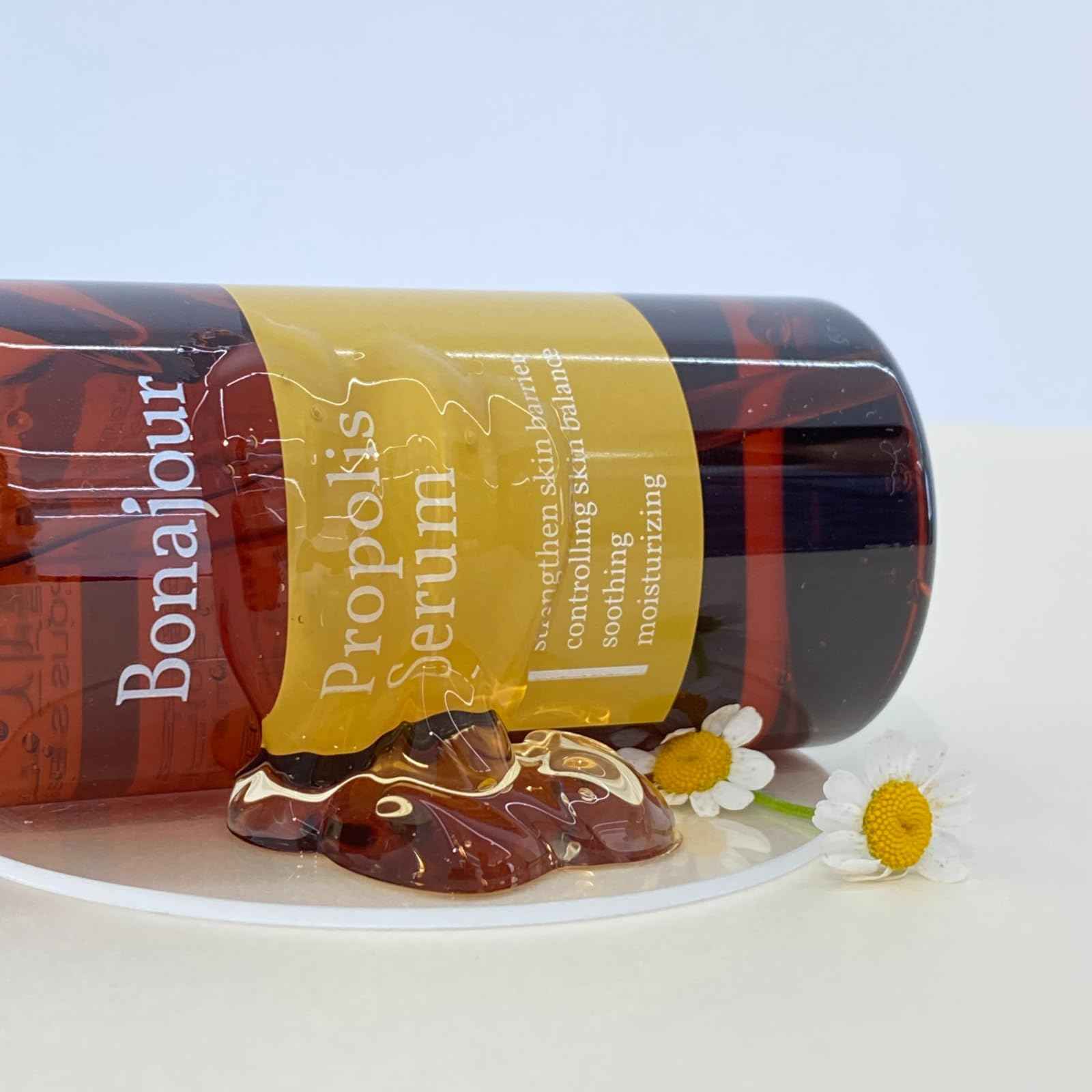 [BONAJOUR] Propolis Serum - The Best Natural Propolis Extract Soothing Gel For Sensitive Skin 3.5 fl.oz (anti-acne, moisturizing, soothing, nutrition)