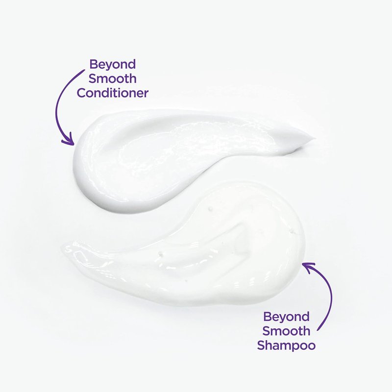 John Frieda Frizz Ease Beyond Smooth Shampoo - Anti-Humidity & Frizz-Resistant, Infused with Coconut Oil | 8.45 Oz