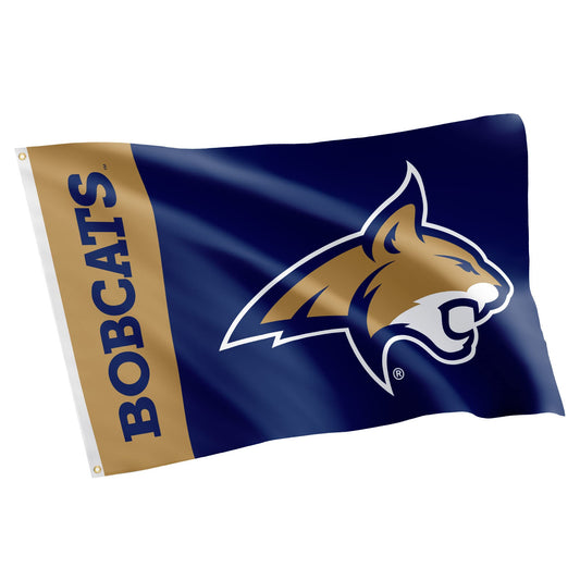 Desert Cactus Montana State University Flag Bobcats MSU Cats Banners 100% Polyester Indoor Outdoor 3x5 feet Flags (Team Name)