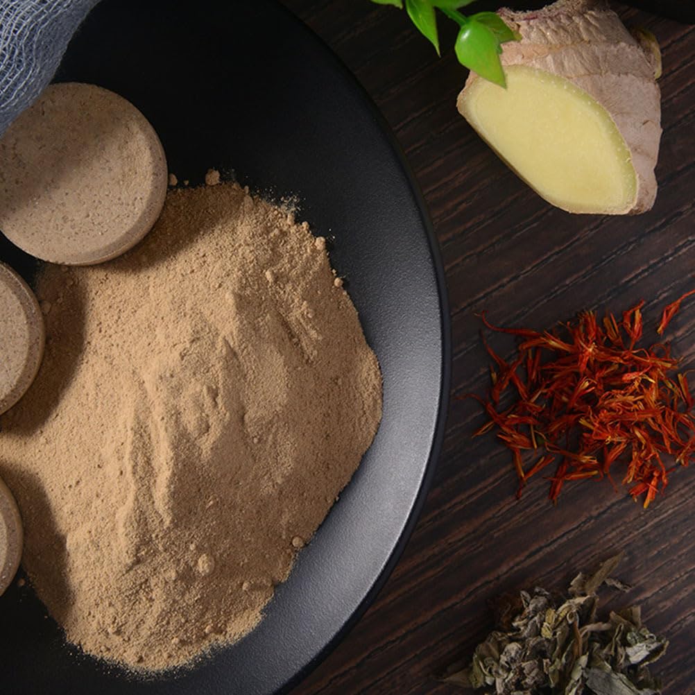 FOMIYES Ginger Foot Soak Effervescent Tablets 20Pcs Herbal Foot Bath Soak for Care Relieve Fatigue Improve Sleep Circulation