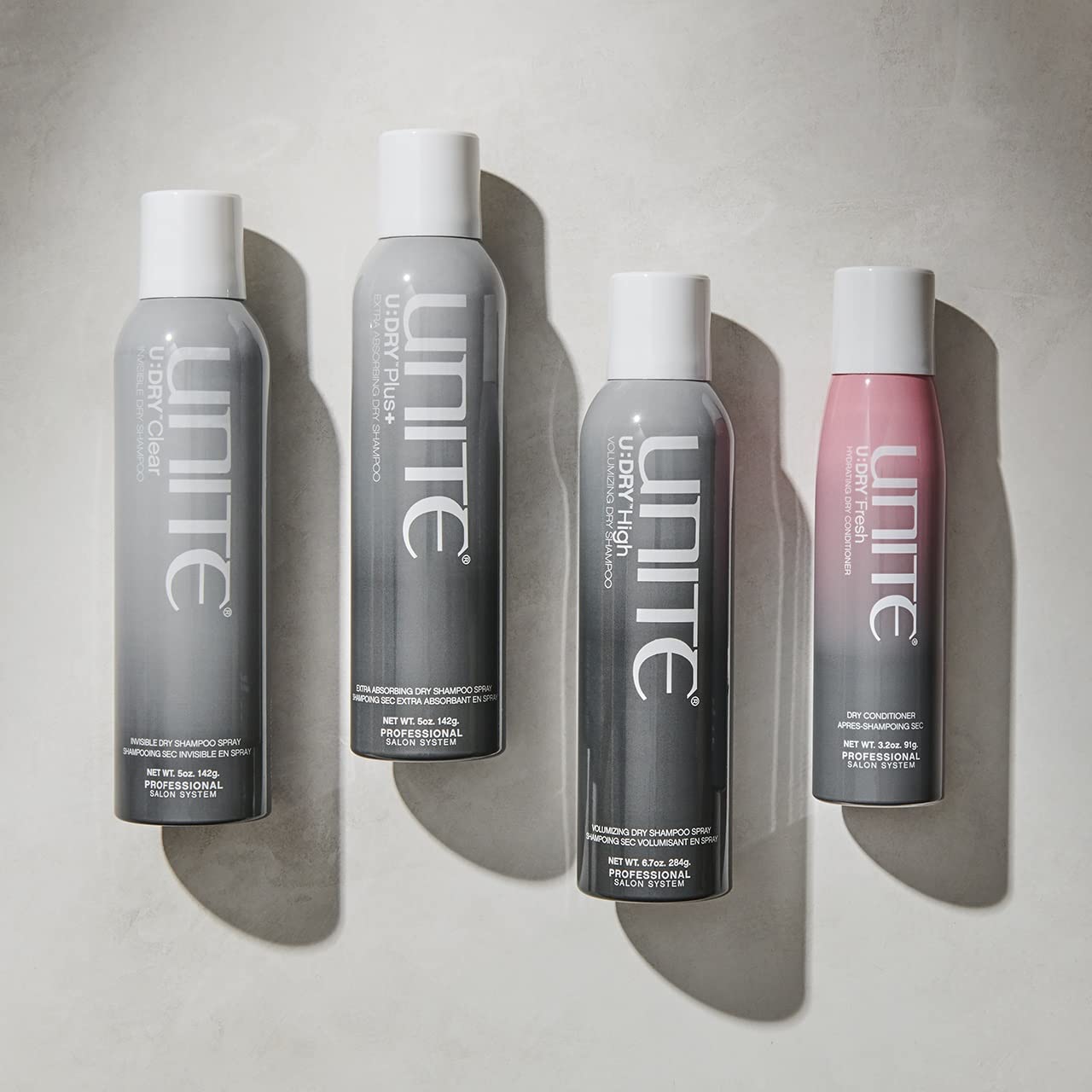 UNITE Hair – U:DRY Plus+ – Extra-Absorbing Dry Shampoo to Deep Clean Roots & Control Excess Oil – Lightweight, Residue-Free Finish – 6.7 Oz