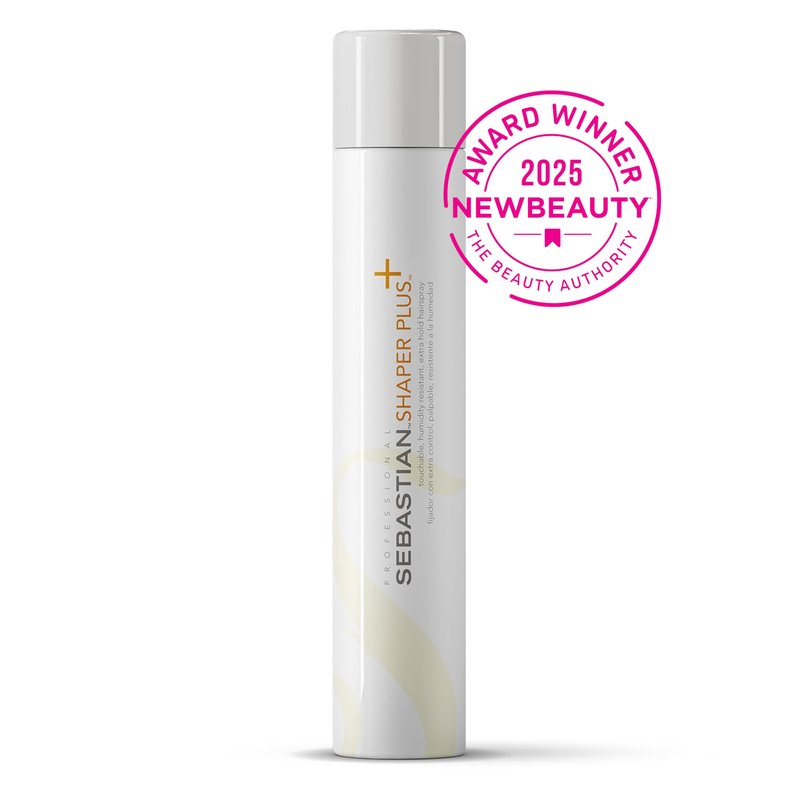 Sebastian Professional Shaper Plus Mini Hairspray, 80% VOC | Humidity Resistant, Original Extra Hold | Travel Size, 1.3 oz