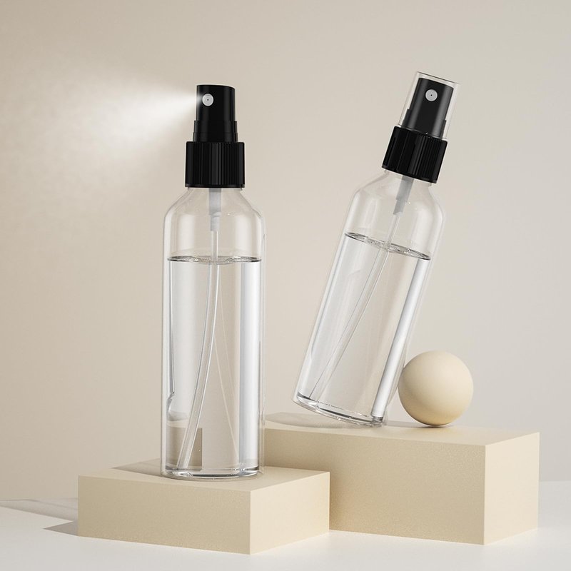 EPHECH 50PCS Small Spray Bottle, 4oz/120ml Travel Spray Bottle Clear Fine Mist Spray Bottles Plastic Empty Refillable Spray Bottles for Skin Care, Hair Care, Plant Care & Home Cleaning