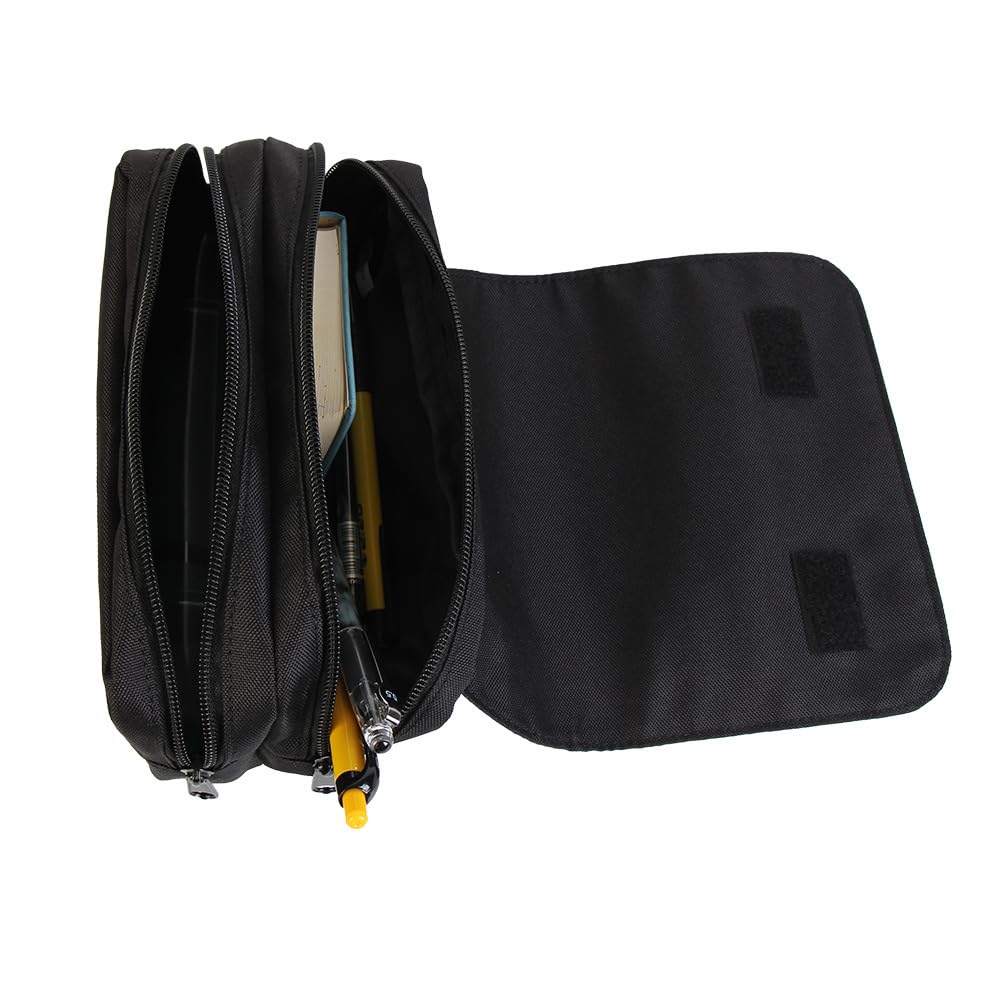 Dispalang Printable Blanks Cosmetic Bags Pencil Case Multipurpose DIY Heat Transfer Makeup Bags Toiletry Pouch with Removable Flap for Sublimation