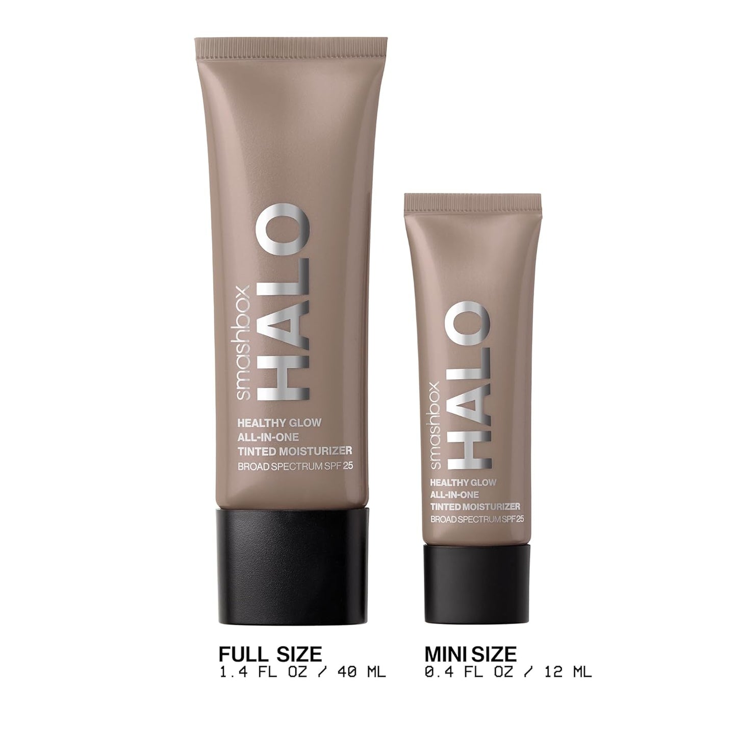 Smashbox Halo Healthy Glow Tinted Moisturizer SPF 25 - 24-Hour Hydration & Buildable Coverage, Natural Dewy Finish