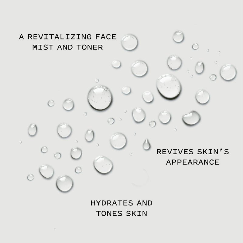 Keys Soulcare Reviving Aura Mist, Revitalizing Facial Spray Hydrates, Tones, Refreshes & Renews Skin, Vegan, Cruelty-Free, Rose Scent, 3.72 Fl Oz