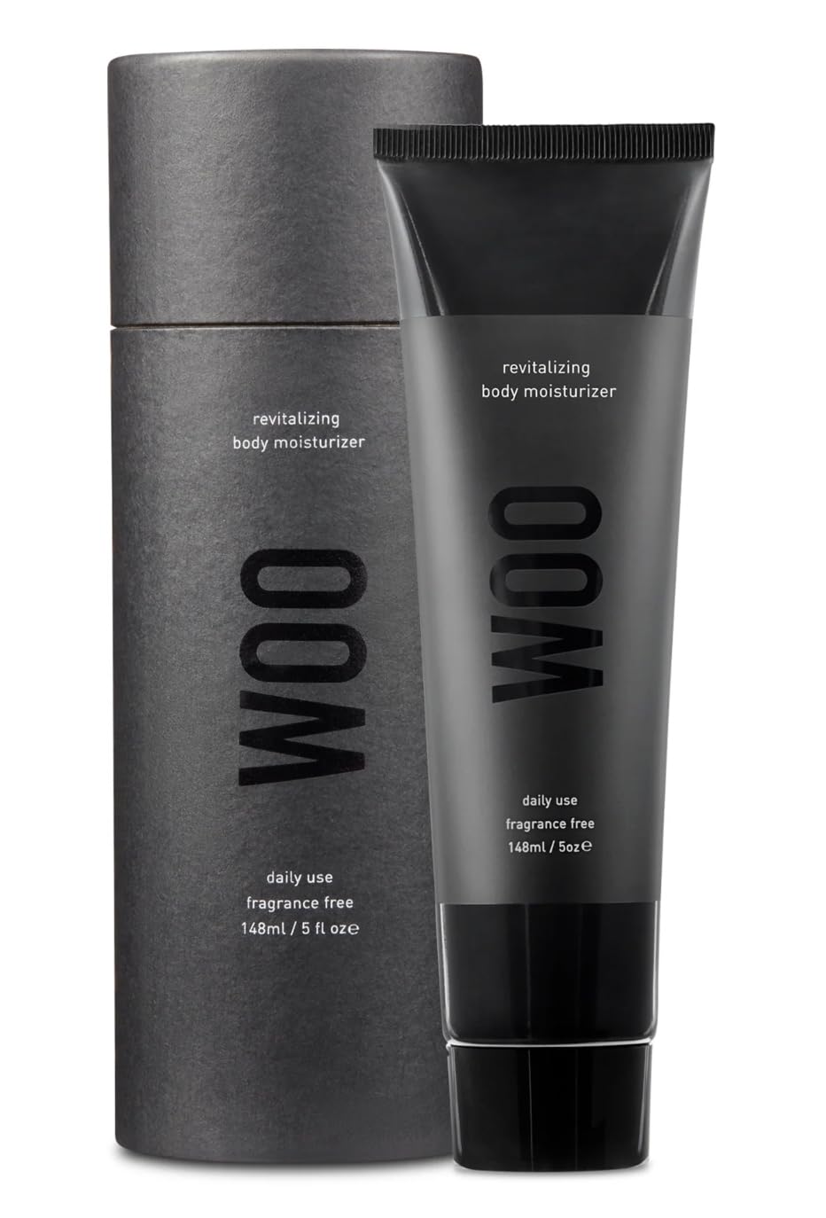 WOO SKIN Revitalizing Body Moisturizer - Lightweight Fragrance-Free Hydration for Dry, Sensitive and Tattooed Skin with Ceramides, Green Tea Extract and Vitamin E