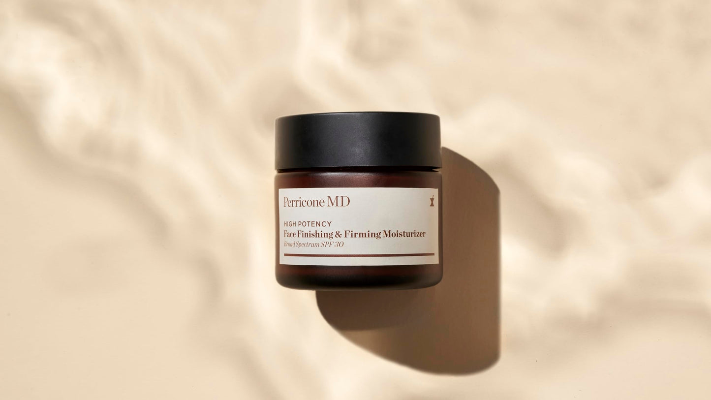 Perricone MD High Potency Classics Face Finishing & Firming Tinted Moisturizer Broad Spectrum SPF 30 - Mineral-Based, Lightweight Face Moisturizer with ALA for Silky Smooth & Protected Skin - 2 fl oz