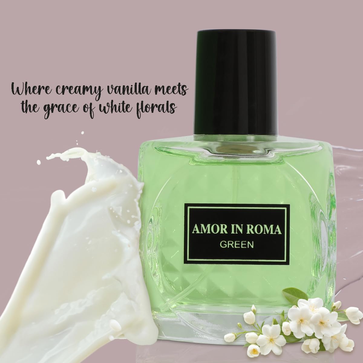 Couple Perfume Gift Set - Modern Unisex Cologne with 2 Travel Size Refillable Bottles | 100ml/3.3fl.oz.