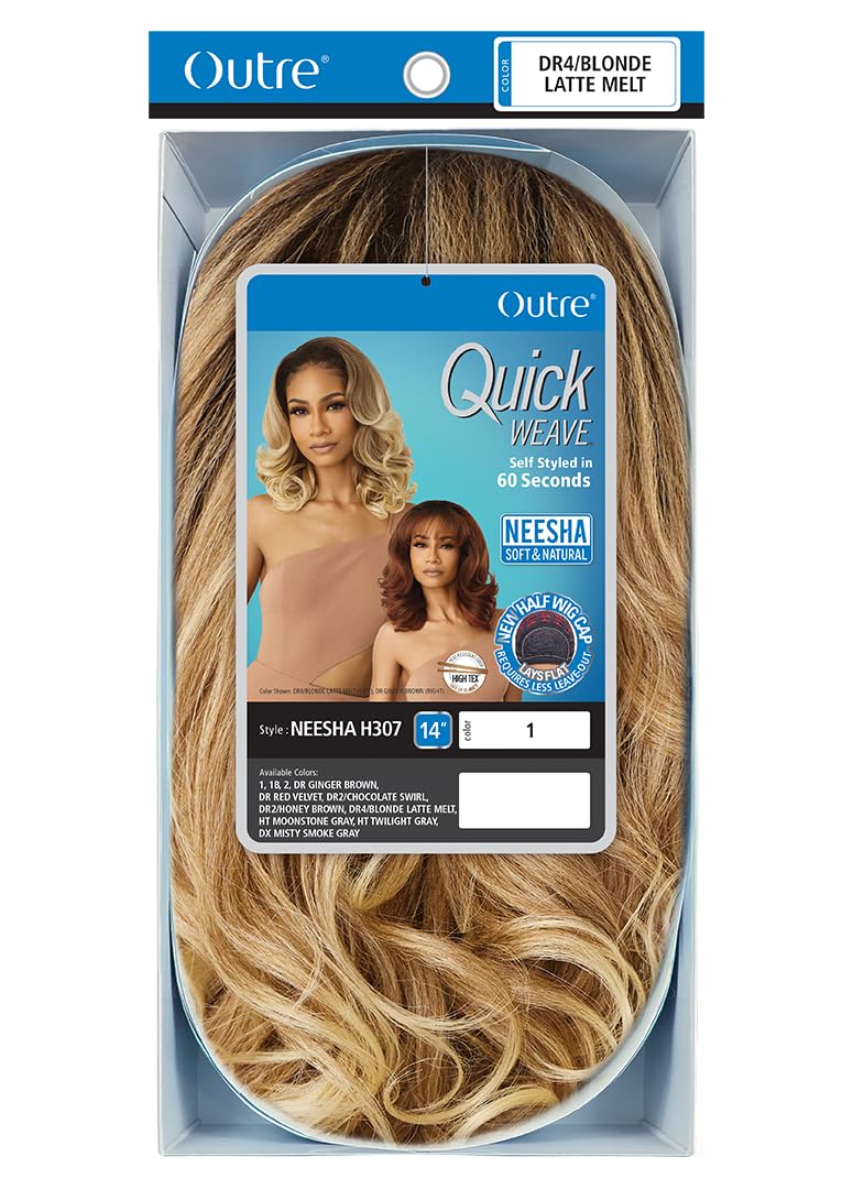 Outre Quick Weave - NEESHA H307 (2 DARK BROWN)