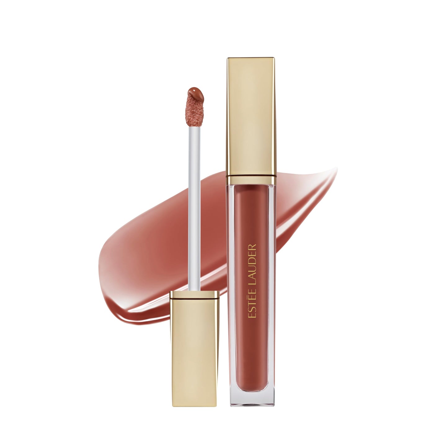 Estée Lauder Glossy Pout Lip Oil | Plumping & Moisturizing with a Sheer Tint | Includes Hyaluronic Acid + Vitamin E, 04 Maple Syrup