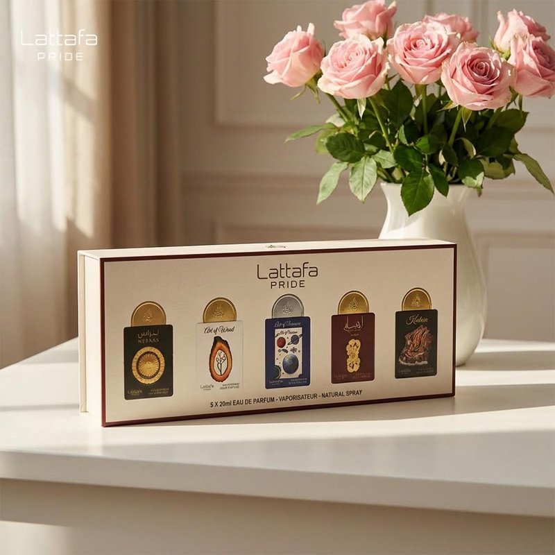 Lattafa Pride Gift Set - 5x20ml Perfume Collection No.3 | Luxury Fragrance Set