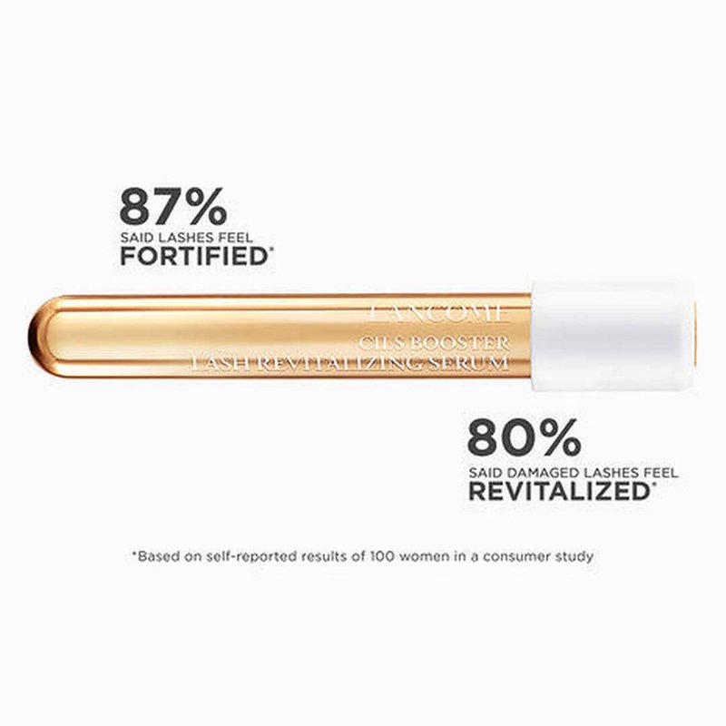 Lancôme Cils Booster Revitalizing Lash Serum - Fortifying & Conditions Damaged Eyelashes - 0.13 Fl Oz
