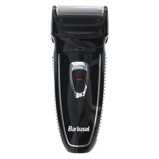 Barbasol Rechargeable Electric Foil Shaver with Stainless Steel Blades and Pop Up Trimmer