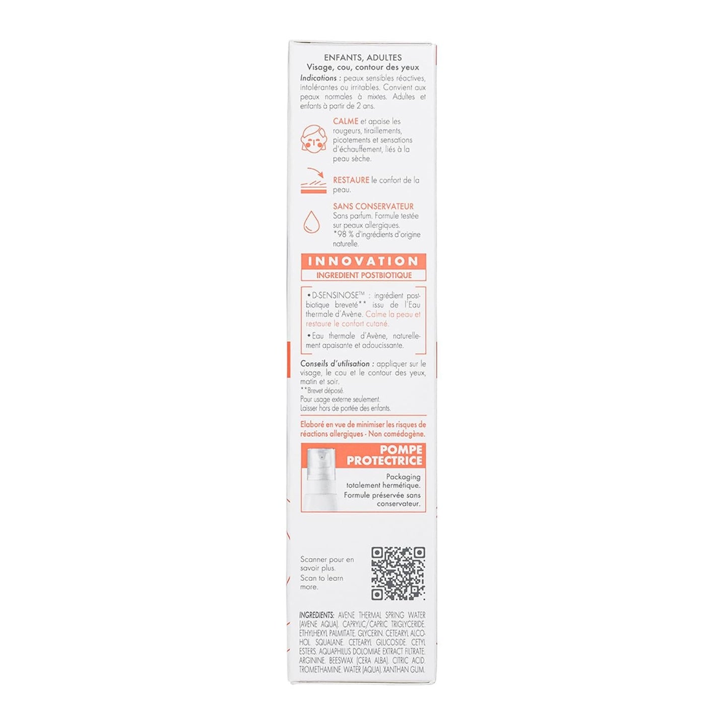 Avène Tolerance Control Soothing Skin Recovery Cream - Hypersensitive Dry Skin Relief | Fragrance-Free 1.3 Fl Oz
