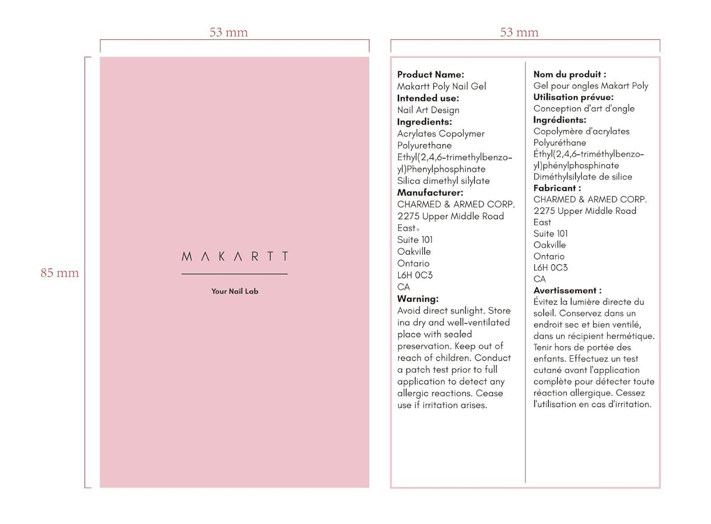 Makartt Poly Nail Gel: Clear 50ML Gel Builder for Natural-Looking Strengthener 3D Molding Gel for Trendy Nail Art-Long-Lasting and Easy to Use Supplies