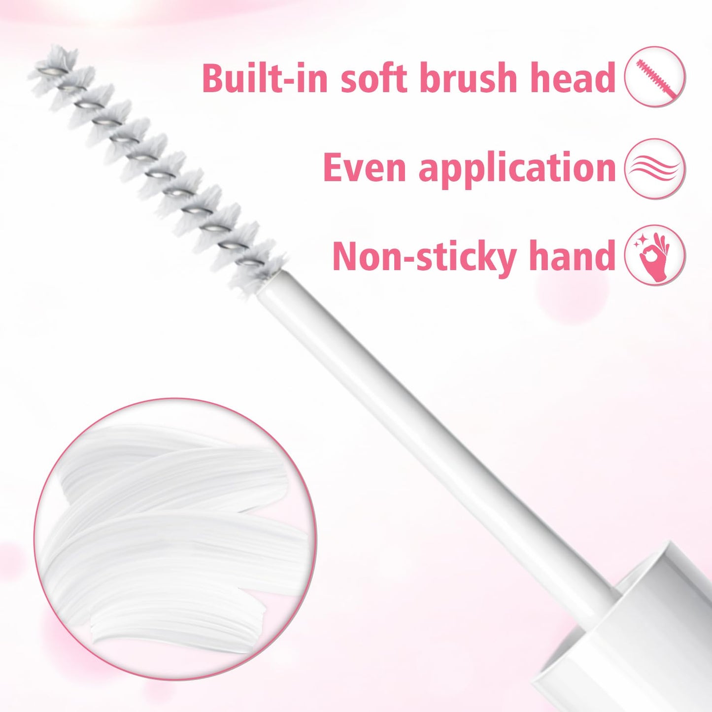 Lubynia Fly Away Stick for Hair, Hair Mascara for Flyaways, Wax Stick for Hair, Lightweight Anti Frizz Slick Back Hair Styling Wax Stick, Taming Wand Gel for Smoothing Women Girls, Mothers day Gifts