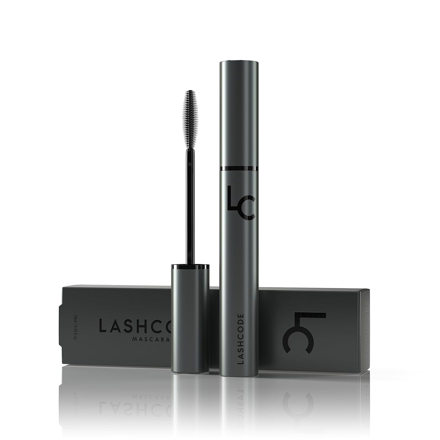 Eyelash Mascara 10ml - Extend & Thicken Lashes with Baicalein, Arginine & Germ Extracts | Volumizing Formula
