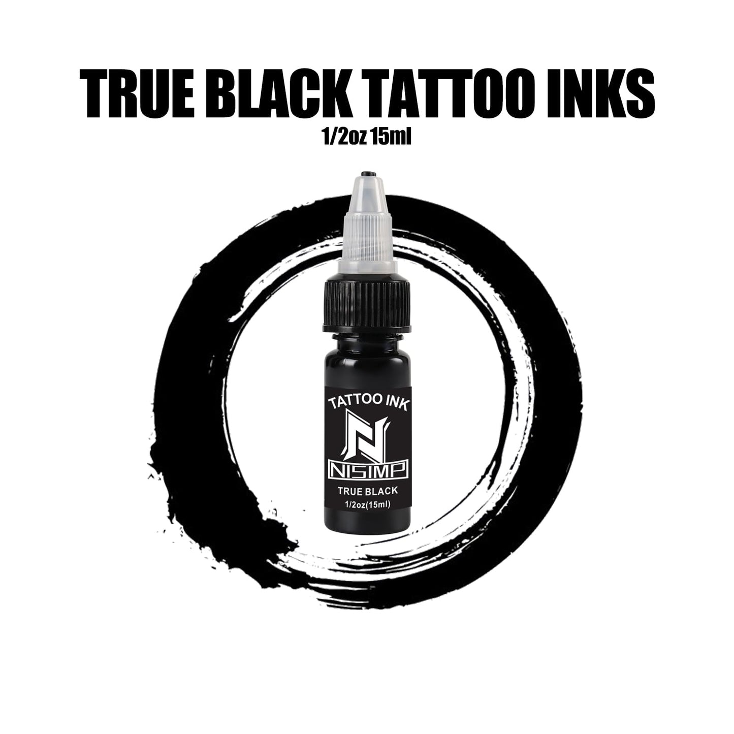 NISIMP Ink Color Pigment Set-Vegan Friendly,1/2oz 15ml 7 Colors Ink Kit Set