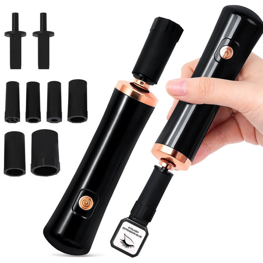 Glue Shaker for Eyelash Extensions, BUCICE Electric Nail Lacquer Shaker, Electric Shaker Time Saving Handsfree Tool Glue Nails Polish