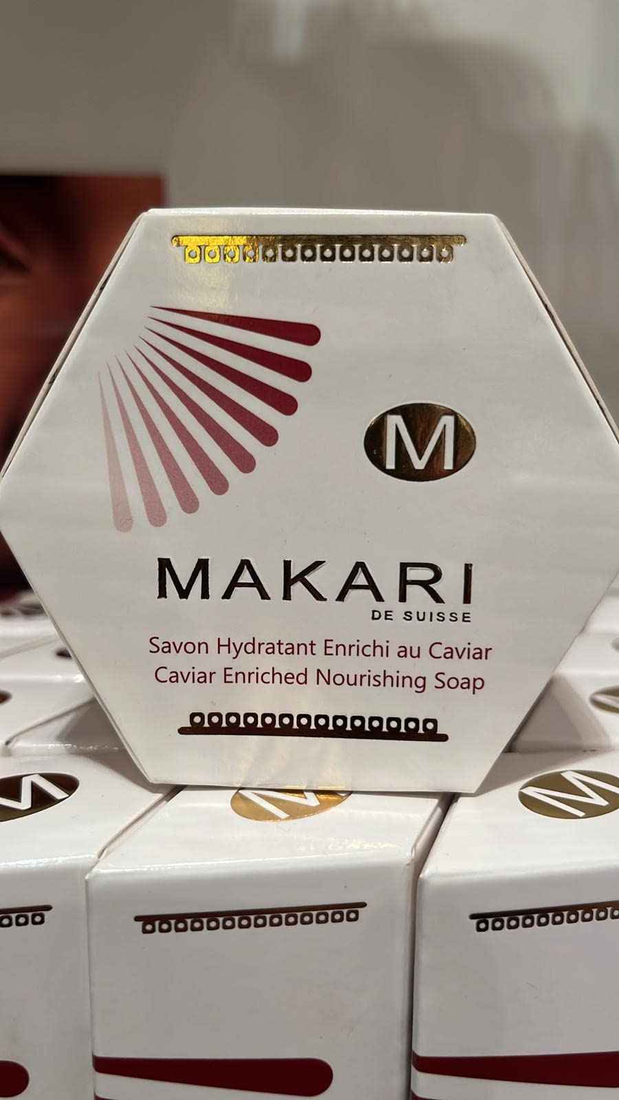 Makari Classic Caviar Enriched Treatment Soap 7.0 oz – Moisturizing & Brightening Bar Soap for Face & Body – Anti-Aging Cleanser Combats Dryness, Dullness, Wrinkles & Blemishes