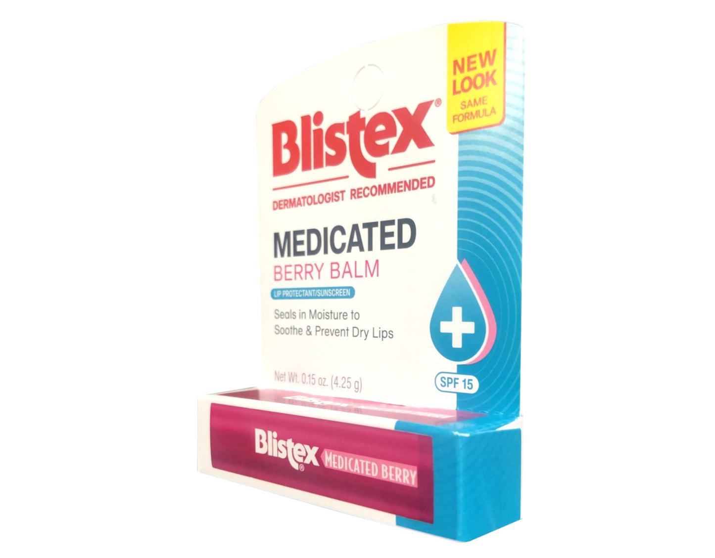 Blistex Medicated Berry Balm, 0.15 Ounces (Pack of 24)