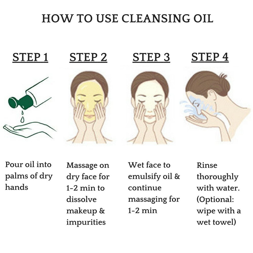 Organys Cleansing Oil - Gentle Makeup Remover & Face Wash for All Skin Types