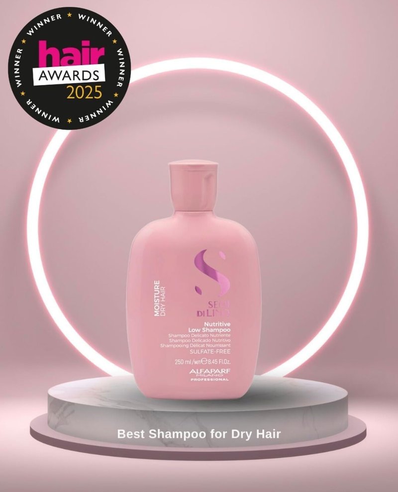 Alfaparf Milano Moisture Nutritive Shampoo - Sulfate & Paraben Free | Ideal for Dry, Color-Treated Hair