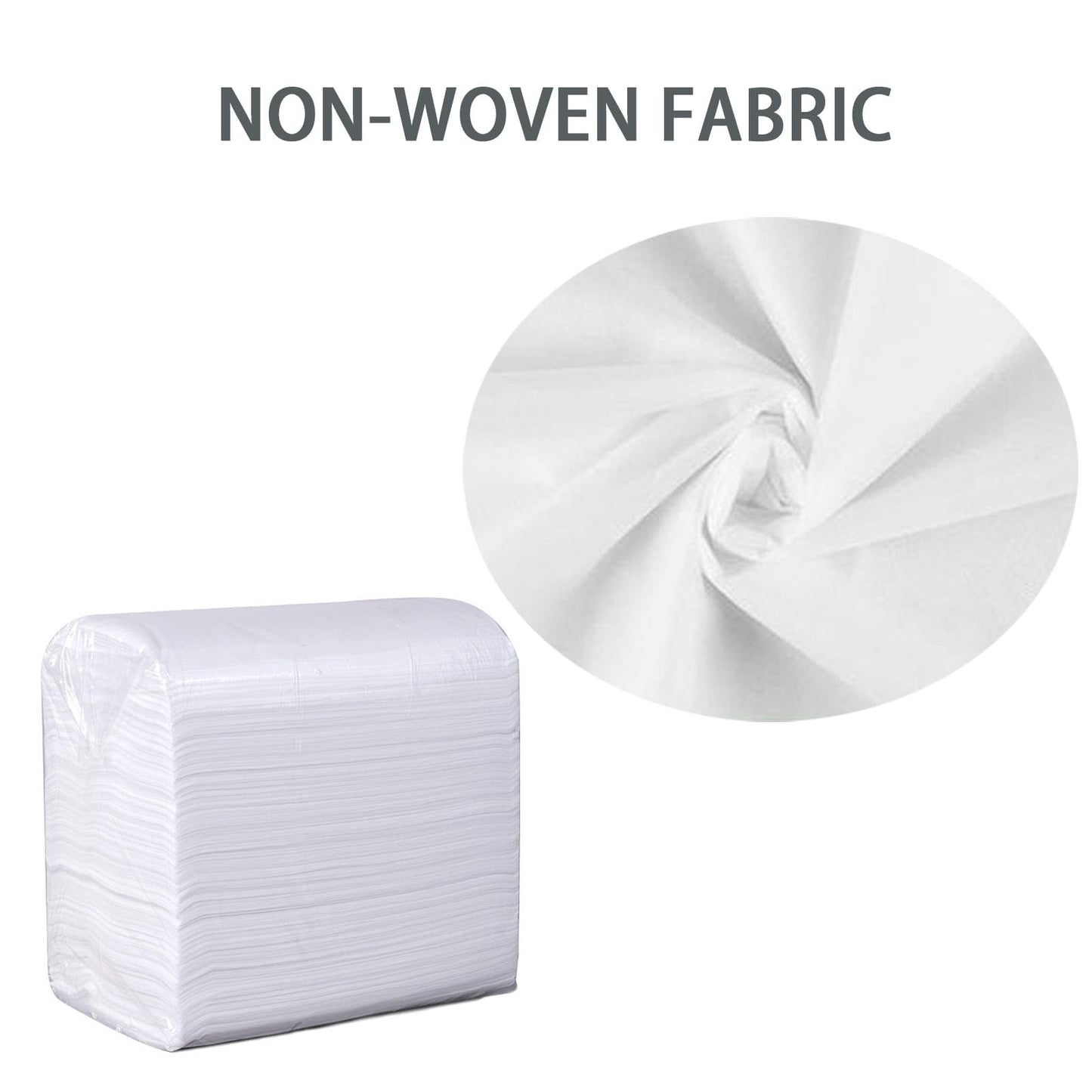 100pcs Disposable Bed Sheets, 31" x 71" For Massage Table - Pure White Non-Woven Fabric, Clean, Breathable & Soft, Gentle On Skin, For Disposable Sheets Massage Table Massage Beauty Tattoos