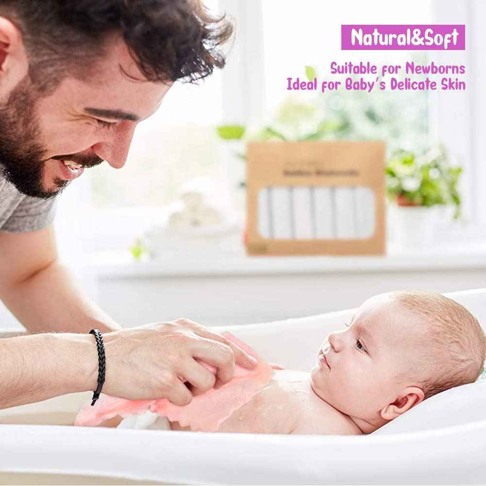 Orighty Makeup Remover Cloths Pack of 12 Reusable Microfiber Facial Cleansing Cloths, Bundle with Baby Washcloths 24-Pack Microfiber Coral Fleece Baby Face Towels