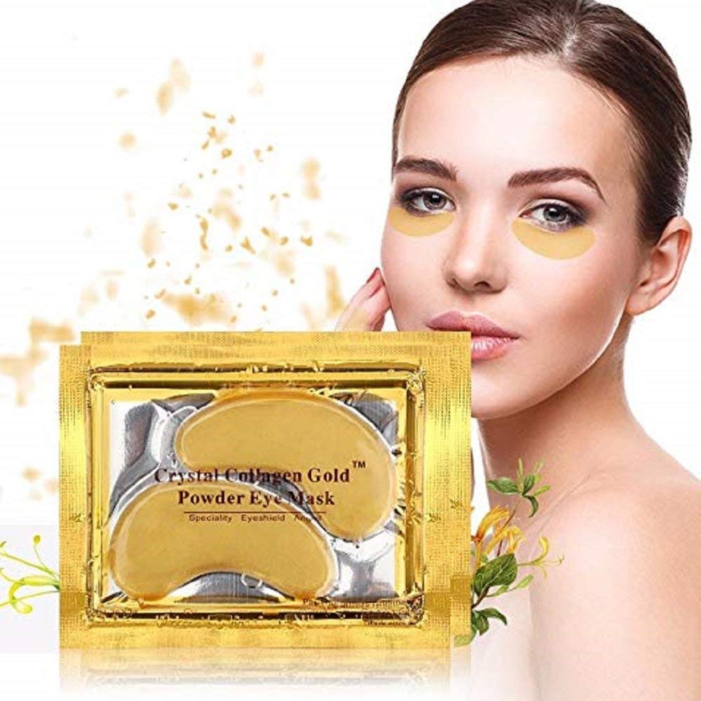 AICHUN BEAUTY 100 Pairs 24K Gold Collagen Eye Mask Anti-Aging