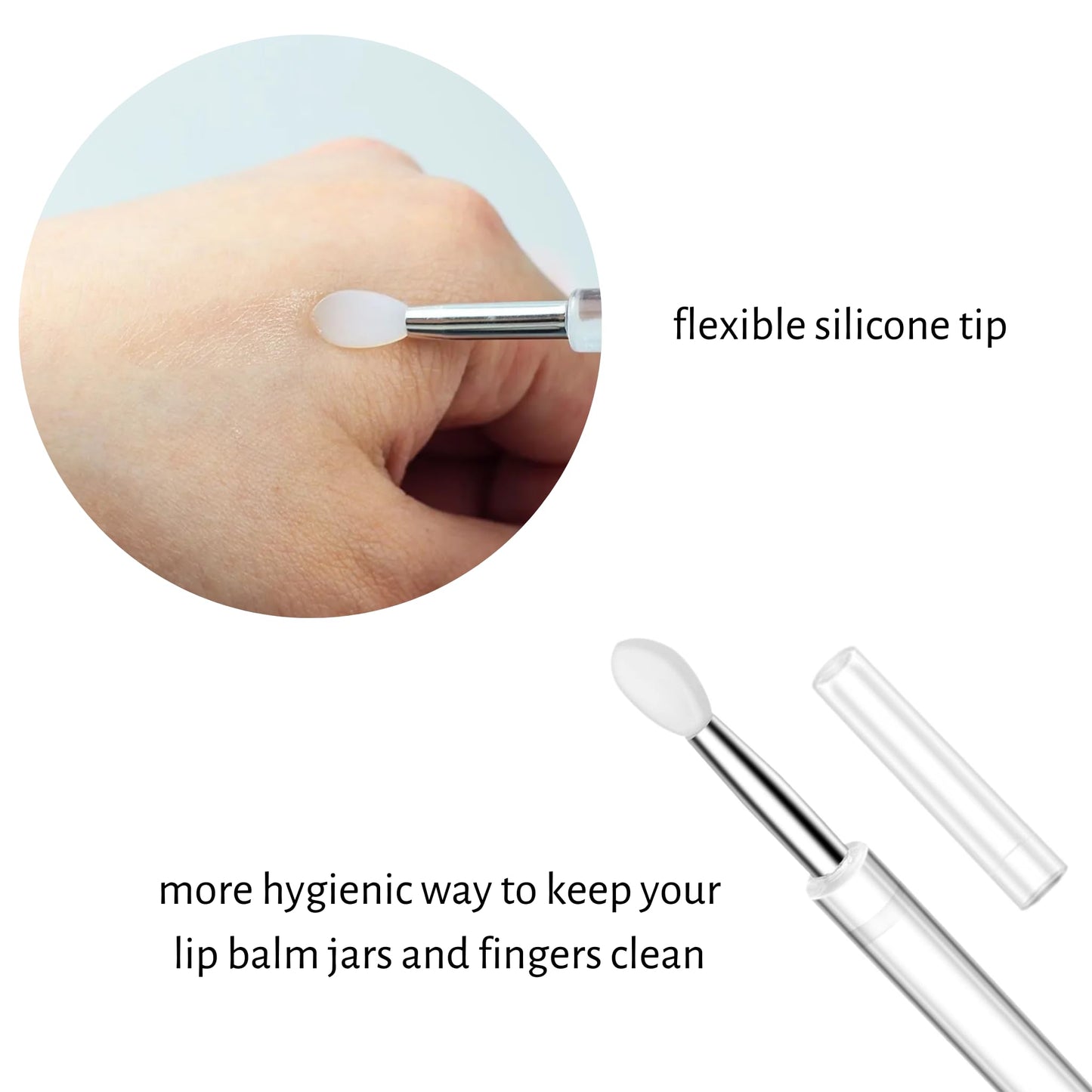 Set of 6 Medicated Lip Balms. Carmex Lip Balm Moisturizer: 3 Jars and 3 Tubes. Trusted Relief for Dry, Chapped Lips. Bundled with Silicone Lip Brush and Lip Balm Holder Keychain (Pink)