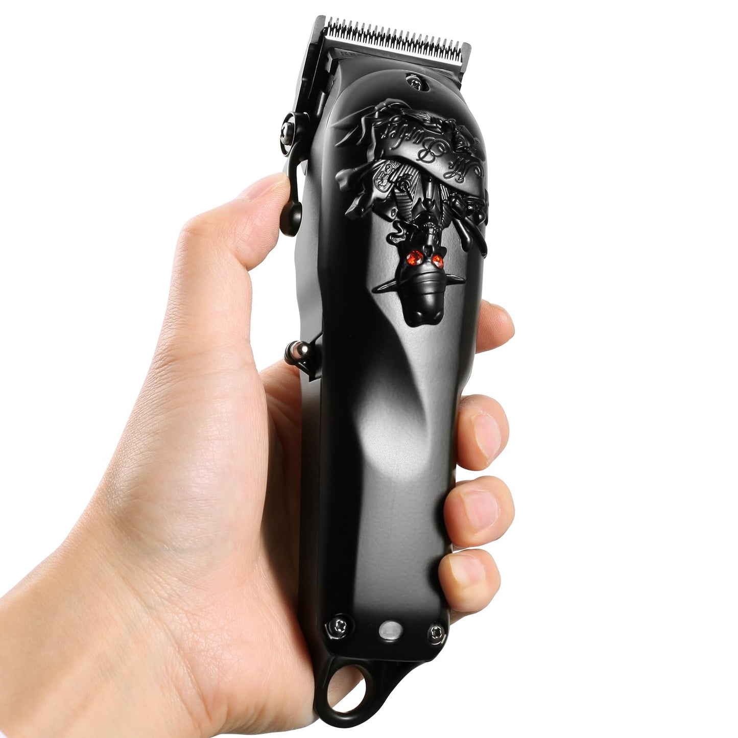 Anrom Hair Clippers for Men Professional, Cordless & Corded Barber Clippers for Hair Cutting, Rechargeable Mens Hair Clippers, Home Haircut &Grooming Set (Black)