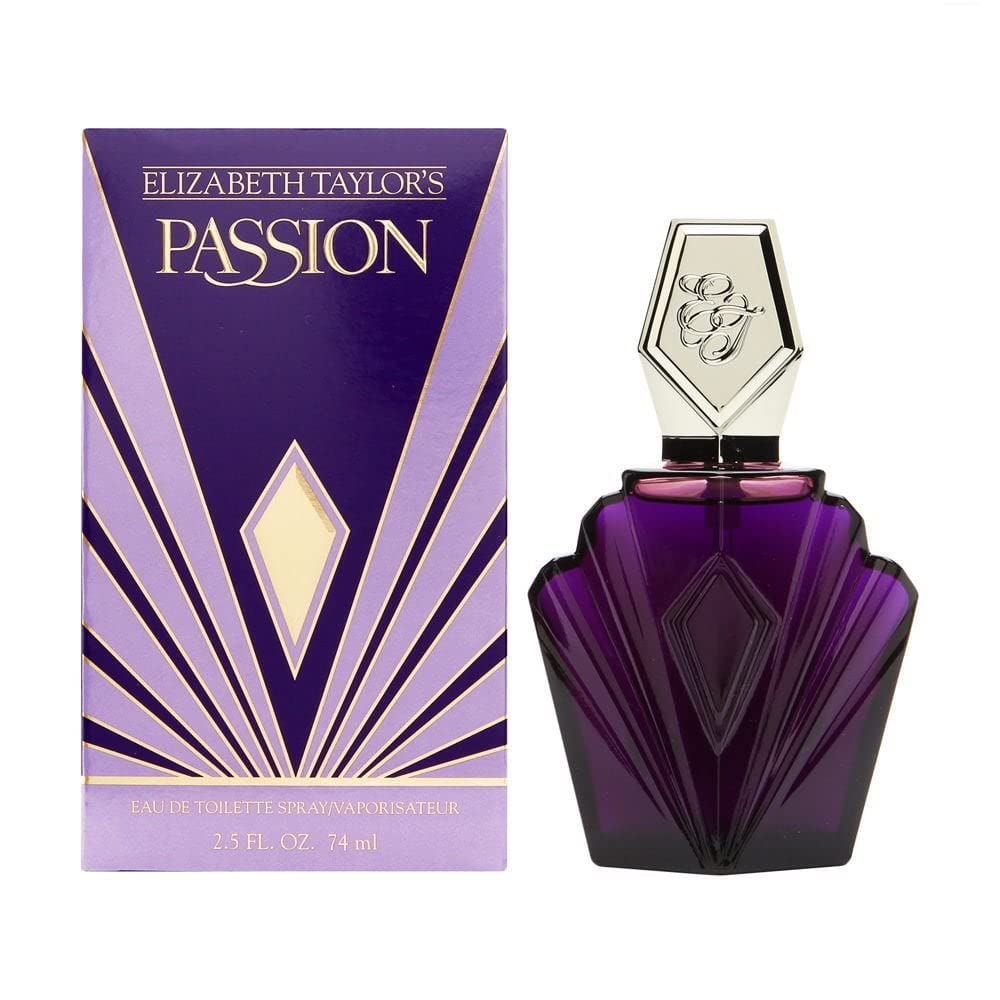 Elizabeth Taylor Passion Eau de Toilette Spray - 2.5 Oz | Floral Fragrance for Women