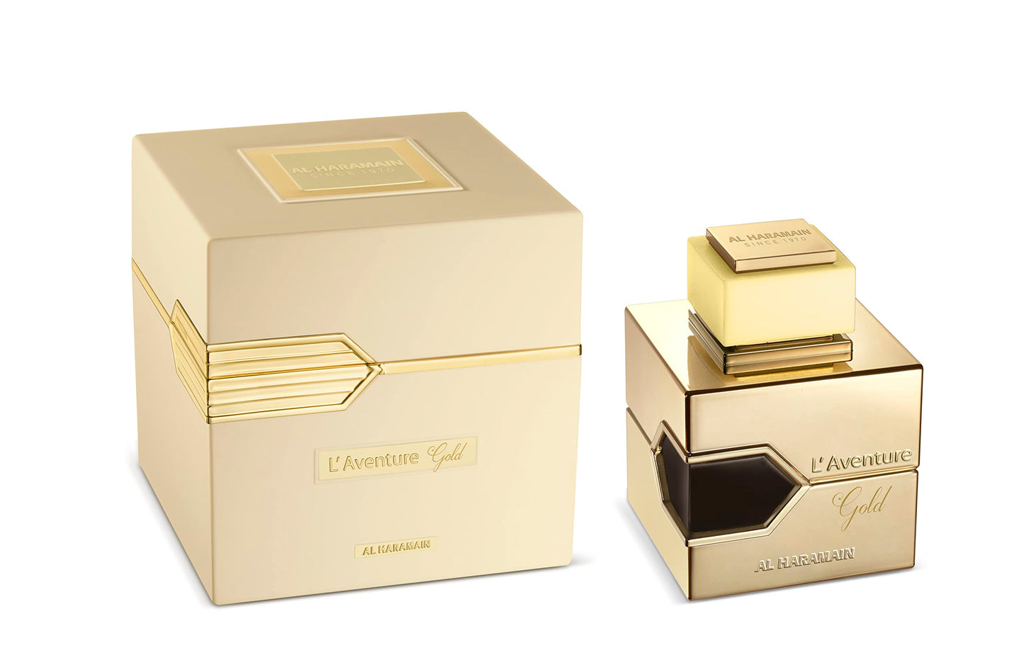 Al Haramain L'Aventure Gold for Women Eau de Parfum Spray, 3.40 Ounce (NEW 2022 Launch)