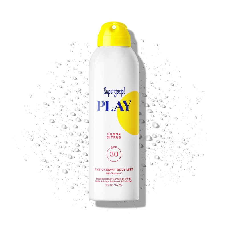 Supergoop! Antioxidant-Infused Sunscreen Mist with Vitamin C SPF 30, 6 Fl Oz