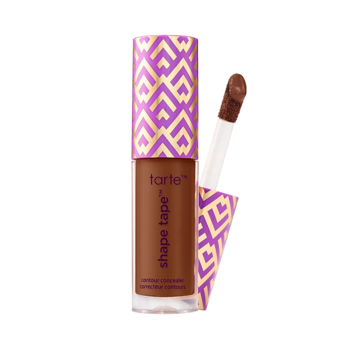 tarte shape tape concealer – Full-Coverage Creaseless Soft Matte Finish, Brightening Under-Eye & Face Makeup, 16hr Longwear, Vegan & Cruelty-Free, travel size, 57H rich honey