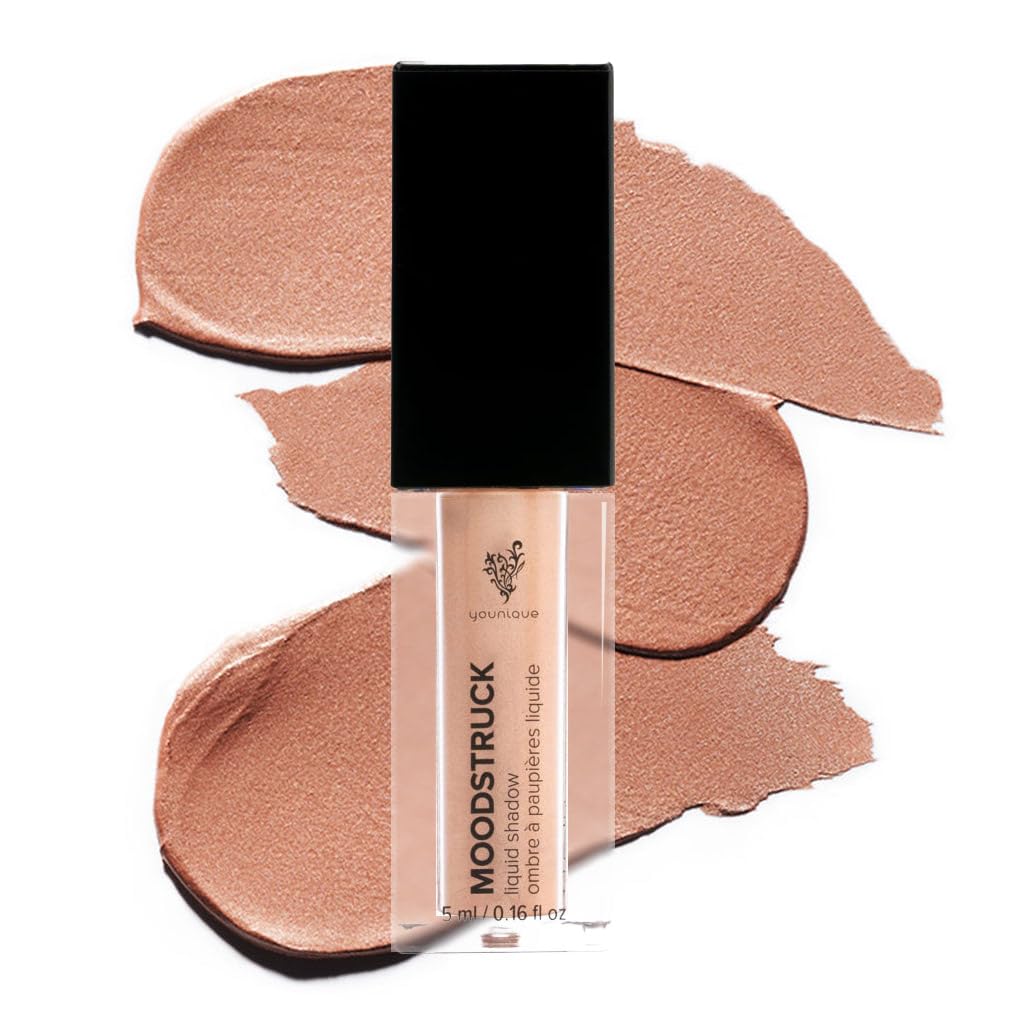 Younique MOODSTRUCK Liquid Eyeshadow in REVERENT | CHAMPAGNE SATIN | Eye Make up | Quick Dry Cream-to-Powder Eye Shadow | High Pigment & Smudge Resistant Finish